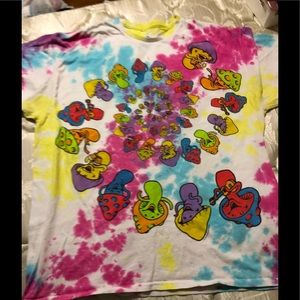 Tye Die Mushroom t shirt XL